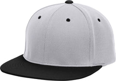 Pacific Headwear Es342 Premium P-Tec Flexfit Cap - Silver Black - Silver Black / 6 3/8’’ - 6 7/8’’