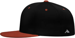 Pacific Headwear ES342 Premium P-Tec Performance Flexfit Cap - Black Red