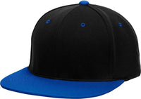 Pacific Headwear ES342 Premium P-Tec Performance Flexfit Cap - Black Royal - Black Royal / 6 3/8’’ - 6 7/8’’