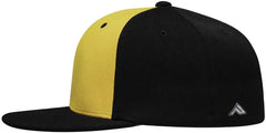 Pacific Headwear ES342 Premium P-Tec Performance Flexfit Cap - Gold Black Black