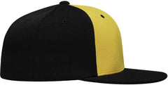 Pacific Headwear ES342 Premium P-Tec Performance Flexfit Cap - Gold Black Black