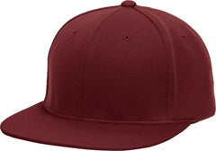 Pacific Headwear ES342 Premium P-Tec Performance Flexfit Cap - Maroon - Maroon / 6 3/8’’ - 6 7/8’’