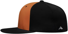 Pacific Headwear ES342 Premium P-Tec Performance Flexfit Cap - Orange Black Black