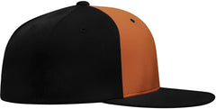 Pacific Headwear ES342 Premium P-Tec Performance Flexfit Cap - Orange Black Black