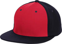 Pacific Headwear ES342 Premium P-Tec Performance Flexfit Cap - Red Navy Navy - Red Navy / 6 3/8’’ - 6 7/8’’