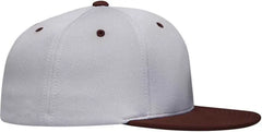Pacific Headwear ES342 Premium P-Tec Performance Flexfit Cap - Silver Maroon