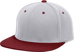 Pacific Headwear ES342 Premium P-Tec Performance Flexfit Cap - Silver Maroon - Light Gray Maroon / 6 3/8’’ - 6 7/8’’
