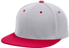 Pacific Headwear ES342 Premium P-Tec Performance Flexfit Cap - Silver Red