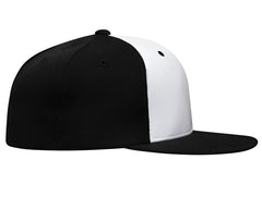 Pacific Headwear ES342 Premium P-Tec Performance Flexfit Cap - White Black Black