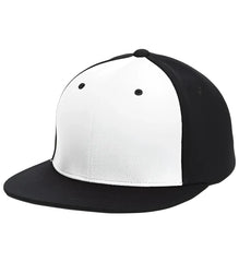 Pacific Headwear ES342 Premium P-Tec Performance Flexfit Cap - White Black Black