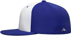 Pacific Headwear ES342 Premium P-Tec Performance Flexfit Cap - White Royal Royal