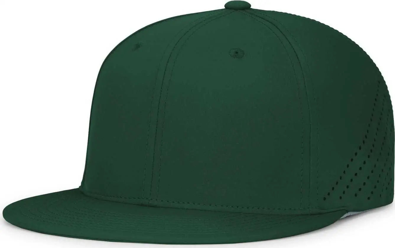 Pacific Headwear ES471 Premium Lightweight Perforated Pacflex Coolcore Cap - Dark Green - Forest / 6 1/2’’ 7’’