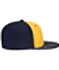 Pacific Headwear ES471 Premium Lightweight Perforated Pacflex Coolcore Cap - Gold Navy Navy