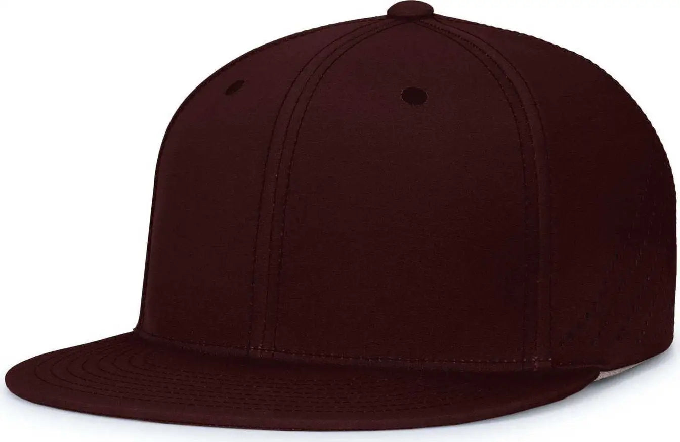 Pacific Headwear ES471 Premium Lightweight Perforated Pacflex Coolcore Cap - Maroon - Maroon / 6 1/2’’ 7’’