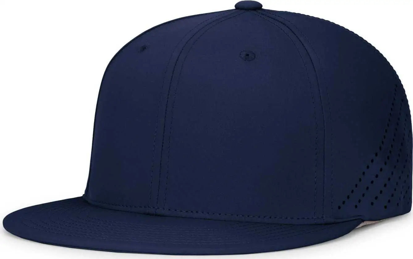 Pacific Headwear ES471 Premium Lightweight Perforated Pacflex Coolcore Cap - Navy - Navy / 6 1/2’’ 7’’
