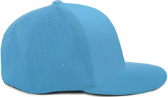 Pacific Headwear ES474 Perforated F3 Performance Flexfit Cap - Columbia Blue