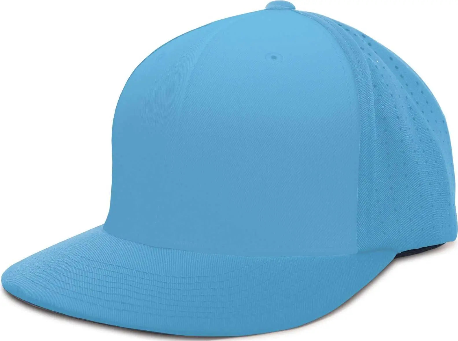 Pacific Headwear ES474 Perforated F3 Performance Flexfit Cap - Columbia Blue - Columbia Blue / 6 3/8’’ - 6 7/8’’