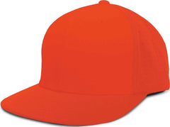 Pacific Headwear ES474 Perforated F3 Performance Flexfit Cap - Orange - Orange / 6 3/8’’ - 6 7/8’’
