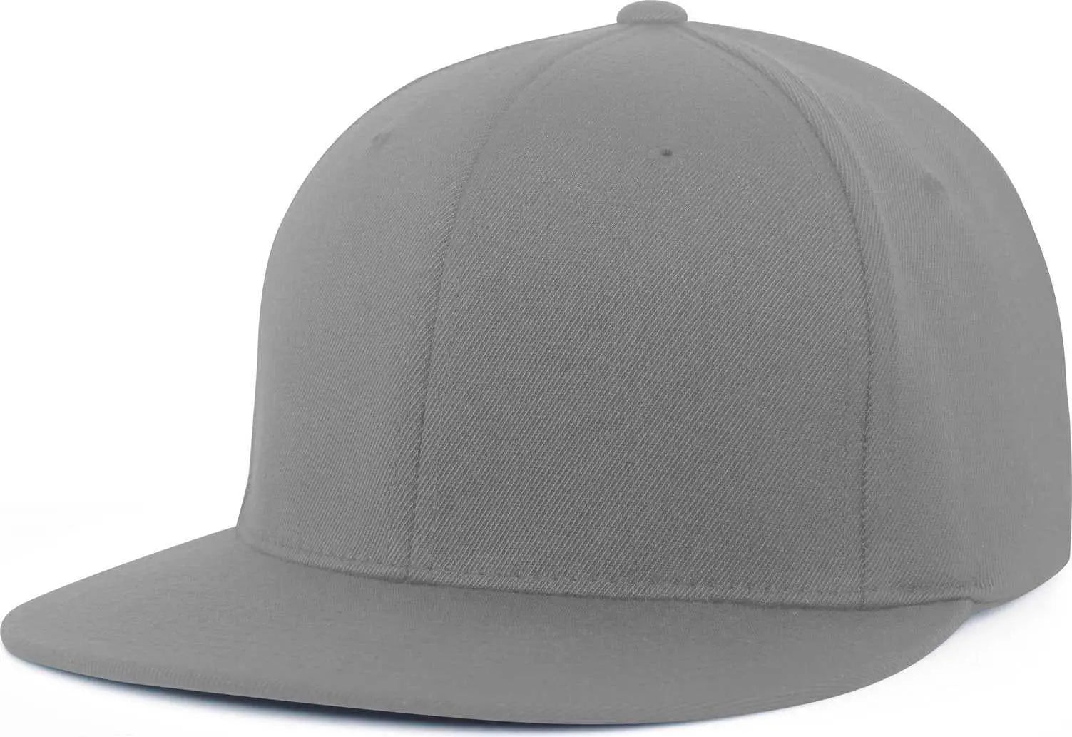Pacific Headwear Es811 Premium A/C???????? Performance Flexfit Cap - Silver - Light Gray / 6 3/8’’ - 6 7/8’’