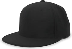 Pacific Headwear ES818 Air Jersey Performance Flexfit Cap - Black
