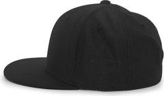 Pacific Headwear ES818 Air Jersey Performance Flexfit Cap - Black