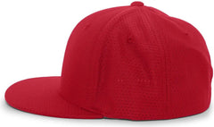 Pacific Headwear ES818 Air Jersey Performance Flexfit Cap - Red
