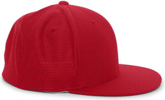 Pacific Headwear ES818 Air Jersey Performance Flexfit Cap - Red