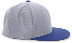 Pacific Headwear ES818 Air Jersey Performance Flexfit Cap - Silver Royal