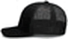 Pacific Headwear M08 Multicam Trucker Snapback Cap - Black Lt Charcoal Black - Black Gray / 7’’ 7 7/8’’