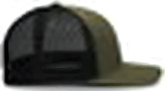 Pacific Headwear M08 Multicam Trucker Snapback Cap - Ranger Green Lt Charcoal Ranger Green - Green Gray / 7’’ 7 7/8’’
