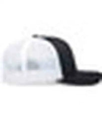 Pacific Headwear P113 Eco Trucker Snapback - Black White Black - Black White / 7’’ 7 7/8’’