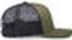 Pacific Headwear P113 Eco Trucker Snapback - Moss Lt Charcoal Moss - Olive Gray / 7’’ 7 7/8’’