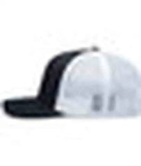 Pacific Headwear P113 Eco Trucker Snapback - Navy White Navy - Navy White / 7’’ 7 7/8’’
