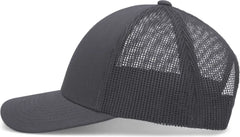 Pacific Headwear P114 Low-Pro Trucker Cap - Graphite