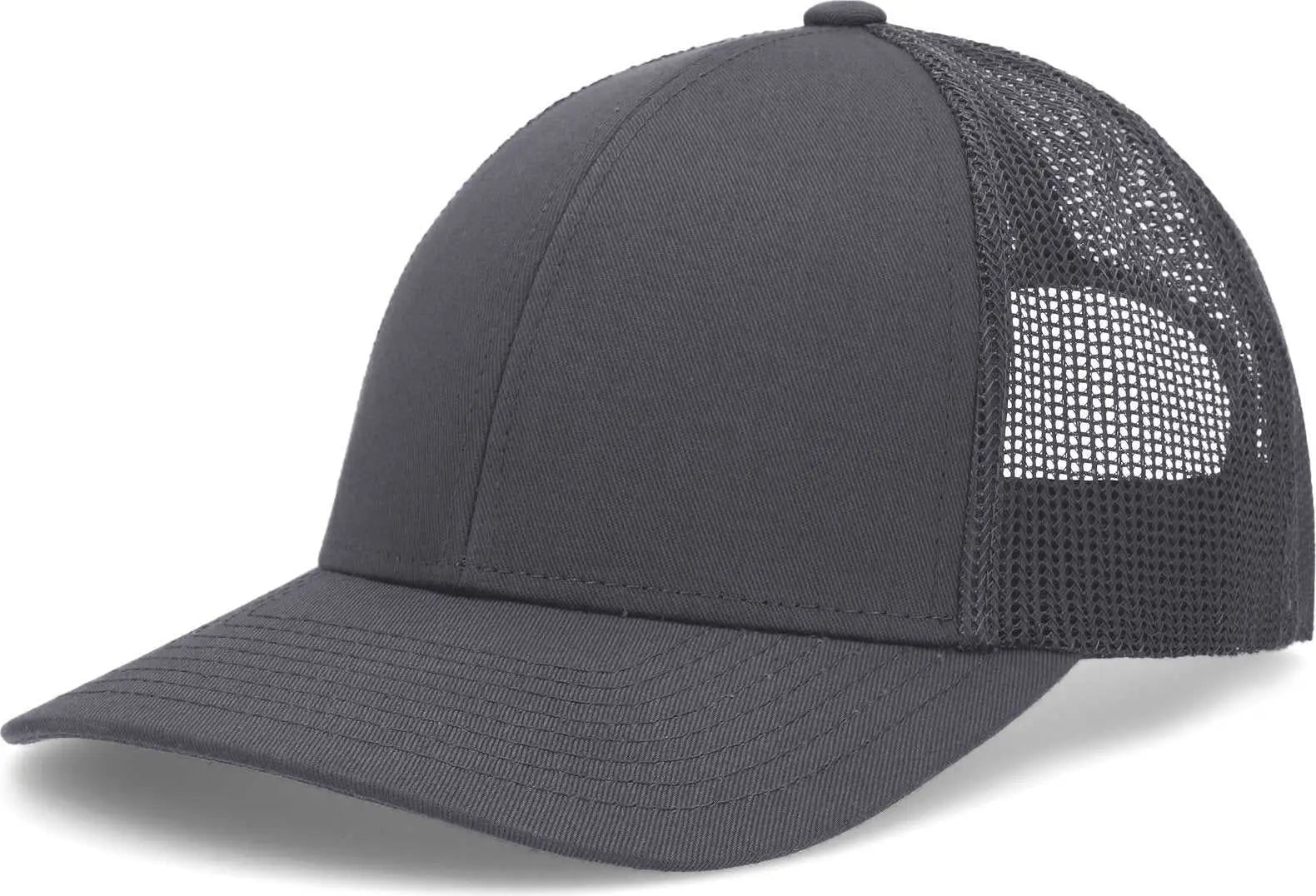 Pacific Headwear P114 Low-Pro Trucker Cap - Graphite - Graphite / 6 1/2’’ - 7’’