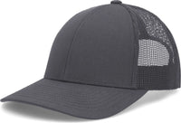 Pacific Headwear P114 Low-Pro Trucker Cap - Graphite - Graphite / 6 1/2’’ - 7’’