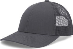 Pacific Headwear P114 Low-Pro Trucker Cap - Graphite - Graphite / 6 1/2’’ - 7’’