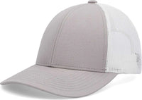 Pacific Headwear P114 Low-Pro Trucker Cap - Heather Grey White Heather Grey - Heather Grey White Heather Grey / 6 1/2’’