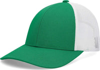 Pacific Headwear P114 Low-Pro Trucker Cap - Kelly White Kelly - Kelly White Kelly / 6 1/2’’ - 7’’