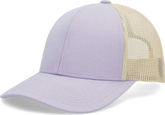 Pacific Headwear P114 Low-Pro Trucker Cap - Lavender Beige Lavender - Lavender Beige Lavender / 7’’ - 7 7/8’’