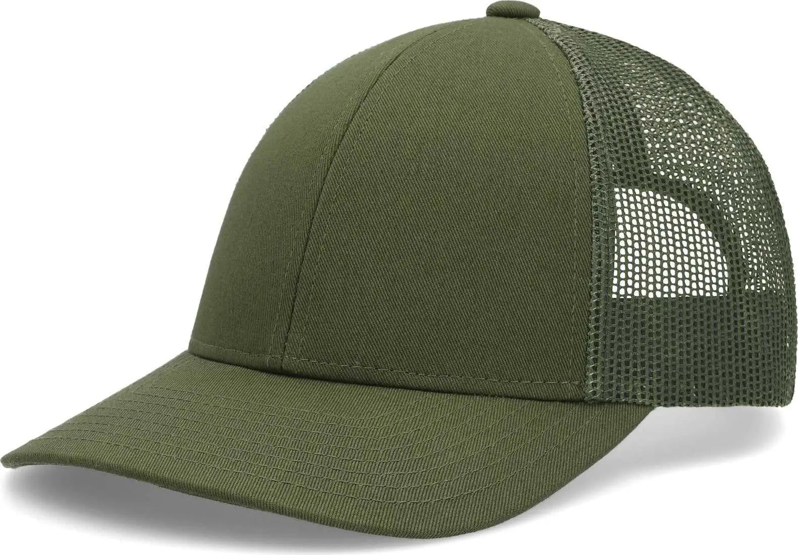 Pacific Headwear P114 Low-Pro Trucker Cap - Loden - Loden / 6 1/2’’ - 7’’