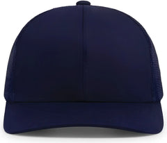 Pacific Headwear P114 Low-Pro Trucker Cap - True Navy - True Navy / 7’’ - 7 7/8’’