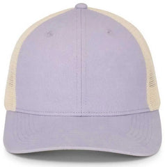 Pacific Headwear P130 Ladies Ponytail Cap - Lavender Beige Lavender - Purple Khaki / 7’’ 7 7/8’’
