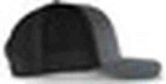 Pacific Headwear P151 Trucker Pacflex Snapback Cap - Graphite Black Graphite - Dark Gray Black / 7’’ 7 7/8’’