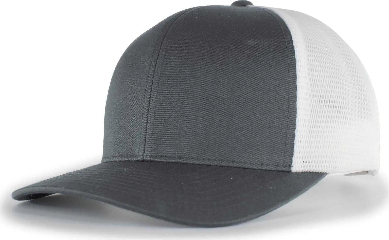 Pacific Headwear P151 Trucker Pacflex Snapback Cap - Graphite White Graphite - Dark Gray white / 7’’ 7 7/8’’