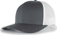 Pacific Headwear P151 Trucker Pacflex Snapback Cap - Graphite White Graphite - Dark Gray white / 7’’ 7 7/8’’