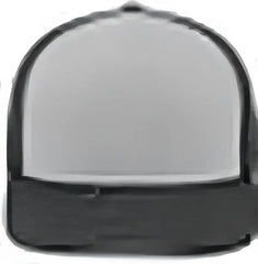 Pacific Headwear P151 Trucker Pacflex Snapback Cap - Heather Grey Lt Charcoal Lt Charcoal - Gray / 7’’ 7 7/8’’