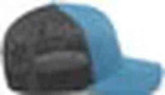 Pacific Headwear P151 Trucker Pacflex Snapback Cap - Ocean Blue Lt Charcoal Ocean Blue - Blue Gray / 7’’ 7 7/8’’