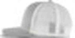 Pacific Headwear P151 Trucker Pacflex Snapback Cap - Silver White Silver - Light Gray White / 7’’ 7 7/8’’