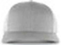 Pacific Headwear P151 Trucker Pacflex Snapback Cap - Silver White Silver - Light Gray White / 7’’ 7 7/8’’